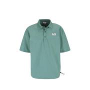 Fila Flätad polyester polotröja Green, Herr