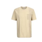 Fila Beige Bomull T-shirt Beige, Herr