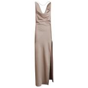 Andamane Elegant Maxi Klänning Gray, Dam