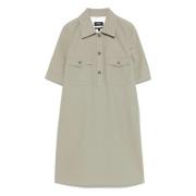 A.P.C. Selia Mini Klänning Green, Dam