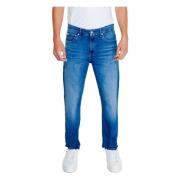 Calvin Klein Jeans Klassisk Stil Blå Jeans med Fickor Blue, Herr