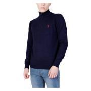 U.S. Polo Assn. Herrtröja Höst/Vinter Kollektion Blue, Herr