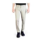 YES ZEE Stretch Bomull Chino Byxor Beige, Herr