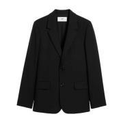 Ami Paris Ull Blazer Jacka Kvinnor Black, Dam