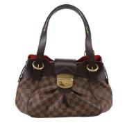 Louis Vuitton Vintage Pre-owned Canvas louis-vuitton-vskor Brown, Dam