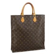 Louis Vuitton Vintage Pre-owned Canvas handvskor Brown, Dam