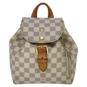 Louis Vuitton Vintage Pre-owned Canvas louis-vuitton-vskor White, Dam