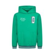 Converse Grön Varsity Hoodie Bomullströja Green, Herr