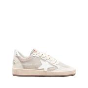 Golden Goose Mocka Läder Stjärna Häl Skor Beige, Dam