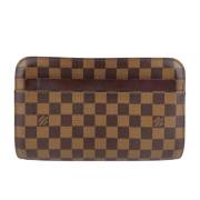 Louis Vuitton Vintage Pre-owned Canvas kuvertvskor Brown, Dam