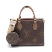 Louis Vuitton Vintage Pre-owned Canvas louis-vuitton-vskor Brown, Dam