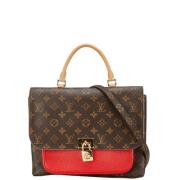 Louis Vuitton Vintage Pre-owned Canvas louis-vuitton-vskor Brown, Dam