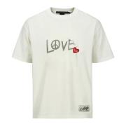 Andersson Bell Vit Love T-shirt och Polo White, Herr