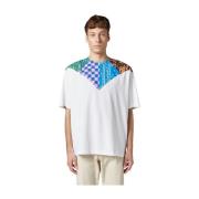 Marcelo Burlon Bomull T-shirt White, Herr