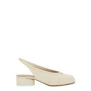 Maison Margiela Vita Slingback Balettskor White, Dam