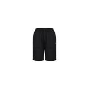 K-Way Polyester Bermuda Shorts Black, Herr