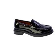 Gioseppo Svart Penny Loafer i Mjukt Lackläder Black, Dam