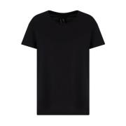 Armani Exchange Modern kortärmad T-shirt Black, Dam