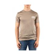 Emporio Armani Stilig T-shirt för män Beige, Herr