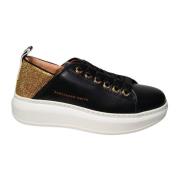 Alexander Smith Pelle Sneaker Black, Dam