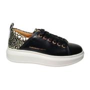 Alexander Smith Pelle Sneaker Black, Dam