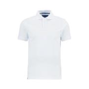 Barbour Vit Bomullspolo Skräddarsydd passform White, Herr