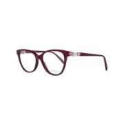 Emilio Pucci Röda Cat Eye Optiska Ramar Red, Dam