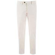 Myths Slim Fit Klassiska Byxor White, Herr