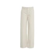 Closed Beige Wide Leg Jeans Nikka Beige, Dam