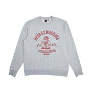 Deus Ex Machina Grå U Crew Sweatshirt Gray, Herr