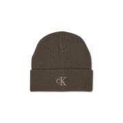 Calvin Klein Jeans Lyxig Cashmere ullkeps Brown, Herr