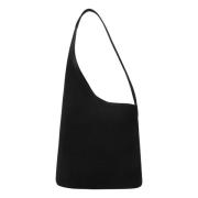 Aesther Ekme Medium Halvmåne Tote Väska Black, Dam