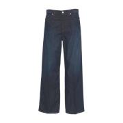 Nine In The Morning Blå Wide Leg Elsa Jeans Blue, Dam