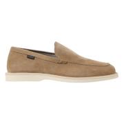 Hogan Klassisk Loafer Stil Mockasin Skor Brown, Herr