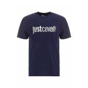 Just Cavalli T-shirts och Polos Grå Gray, Herr