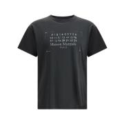 Maison Margiela Ikoniskt Logotyp Grafisk Kortärmad T-shirt Black, Herr