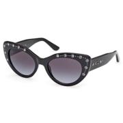 Guess Stilfull Modell Solglasögon Svart Black, Unisex