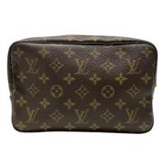 Louis Vuitton Vintage Pre-owned Canvas kuvertvskor Brown, Dam