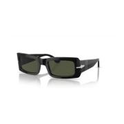 Persol Klassiska solglasögon med svarta linser Black, Unisex