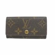 Louis Vuitton Vintage Pre-owned Canvas nyckelhllare Brown, Dam