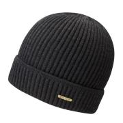 Stetson Unisex Beanie Merino Wool Black