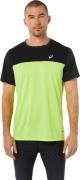 Men's Race SS Top PERFORMANCE BLACK/HAZARD GREEN