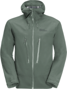 Jack Wolfskin Men's Kammweg 3-Layer Jacket Hedge Green