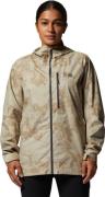 Mountain Hardwear Women's Stretch Ozonic Jacket Moab Tan Print