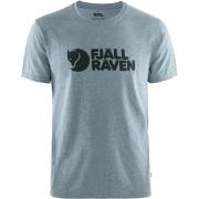 Fjällräven Men's Fjällräven Logo T-shirt Uncle Blue/Melange