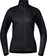Bergans Women's Rabot V2 Insulated Hybrid Jacket Black/Solid Charcoal