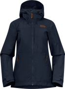 Bergans Women's Nordmarka Leaf Light Wind Jacket Navy Blue