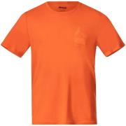 Bergans Men's Rabot Mount Wool Tee Alert Orange