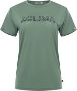 Aclima Women's LightWool 140 Classic Tee Logo Dark Ivy