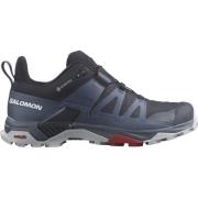 Salomon Men's X Ultra 4 GORE-TEX Carbon/Bering Sea/Pearl Blue